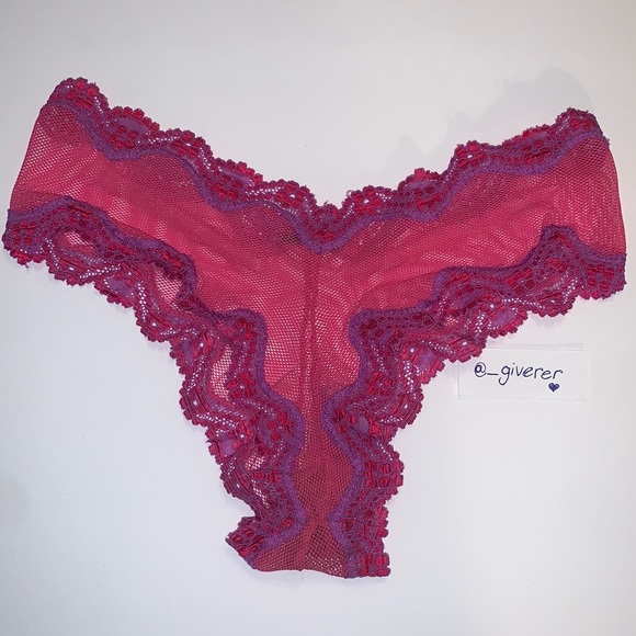 M Sexy Little Things Mesh Tanga Victoria’s Secret - Picture 2 of 9